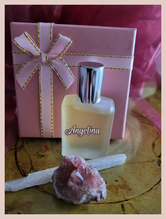 Angelina Perfume® by Sacred Rose Weaves A Gentle Fragrant Aura of Femininity