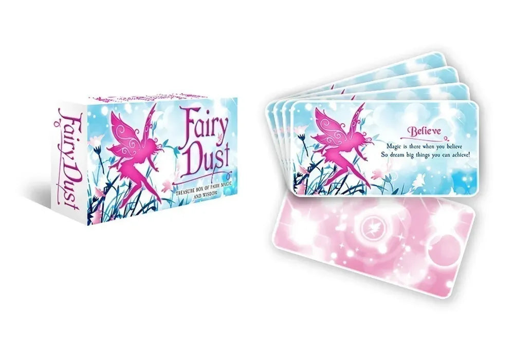 Fairy Dust Inspiration Cards Enchanting Set of 40 Cards Poetic Messages