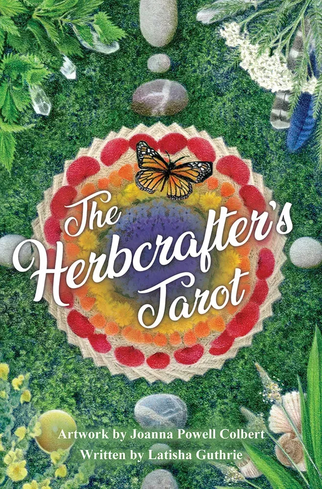 The Herbcrafter’s Tarot Herbs Trees Flowers 78 Card Deck 124 Page Herbal Inspiration Book