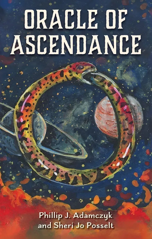 Oracle of Ascendance Ancient Symbols Chakras Elements Planets Stars Reiki Zodiac 72 Cards 108 Page Oracle Guidebook