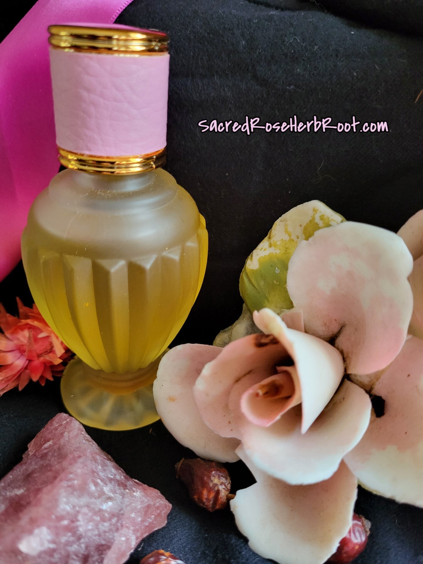 Bast Perfume Potion® Sacred Rose® Herb & Root Goddess Perfume Divine Feminine Perfumed Protector Feline Goddess Magick Bast Perfume Magick